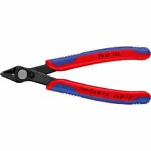 Knipex Electronic Super Knips brüniert mit Mehrkomponenten-Hüllen 125 mm